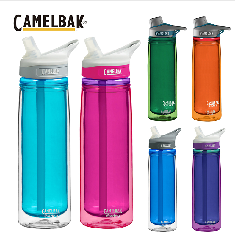 0.6L双层保温户外运动水杯