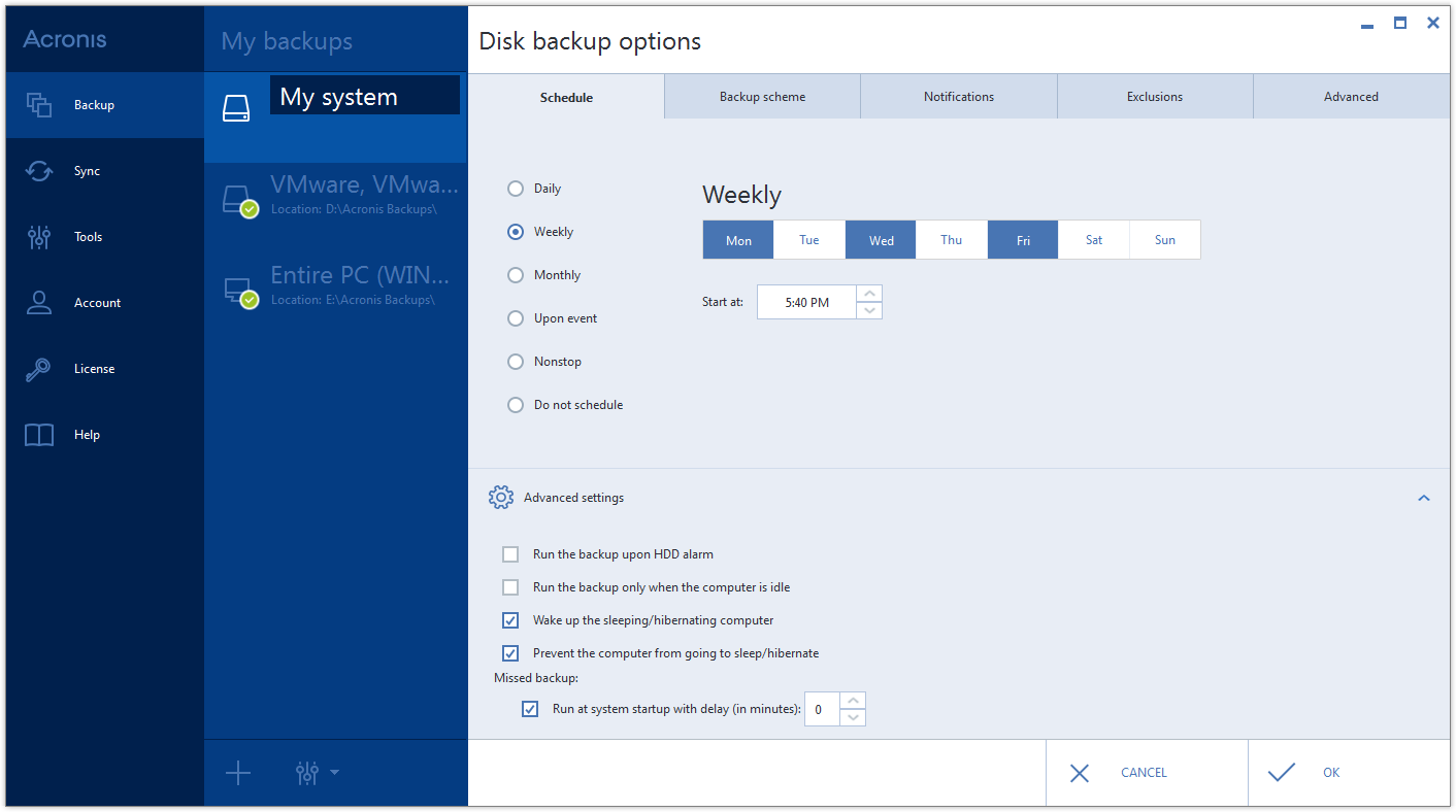 Acronis True Image 2016 V19.0.5576 中文破解版