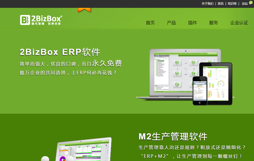 2BizBox免费ERP
