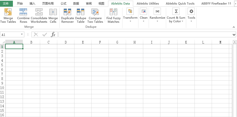 AbleBits Ultimate Suite for Excel 2016.1.12.690 Mu
