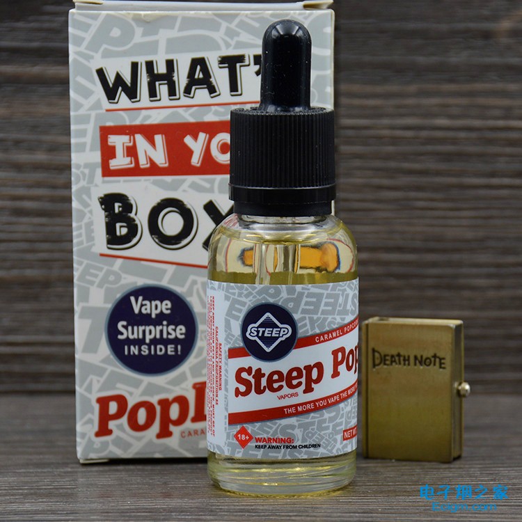美国STEEP POPDEEZ爆米花烟油