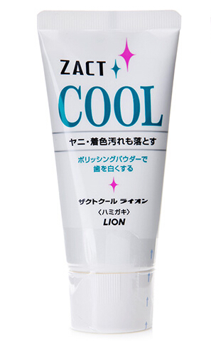 狮王（Lion）ZACT去烟渍冰爽牙膏130g