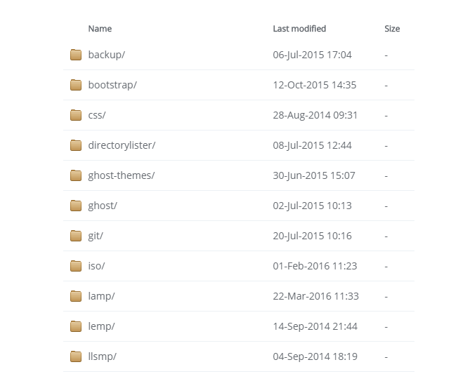 5款简单实用的免费目录列表程序（Directory Lister）演示及下载