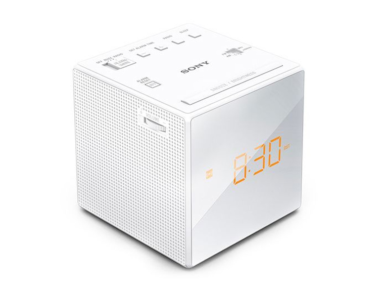 Sony/索尼 ICF-C1 FM/AM收音机可爱嗜睡音乐闹钟