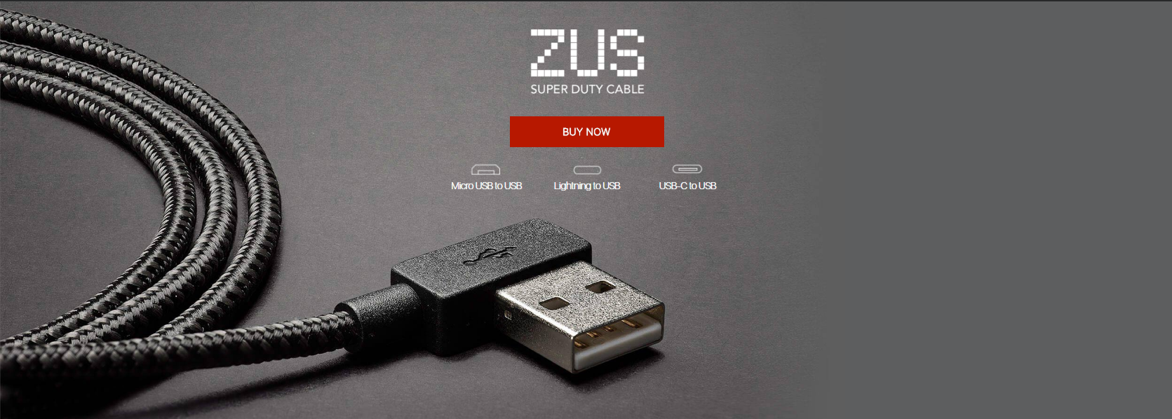 ZUS Keblar Cable 数据线