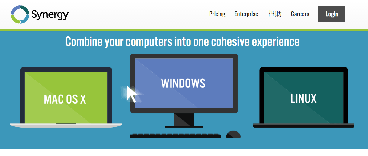Synergy - Mouse and keyboard sharing software