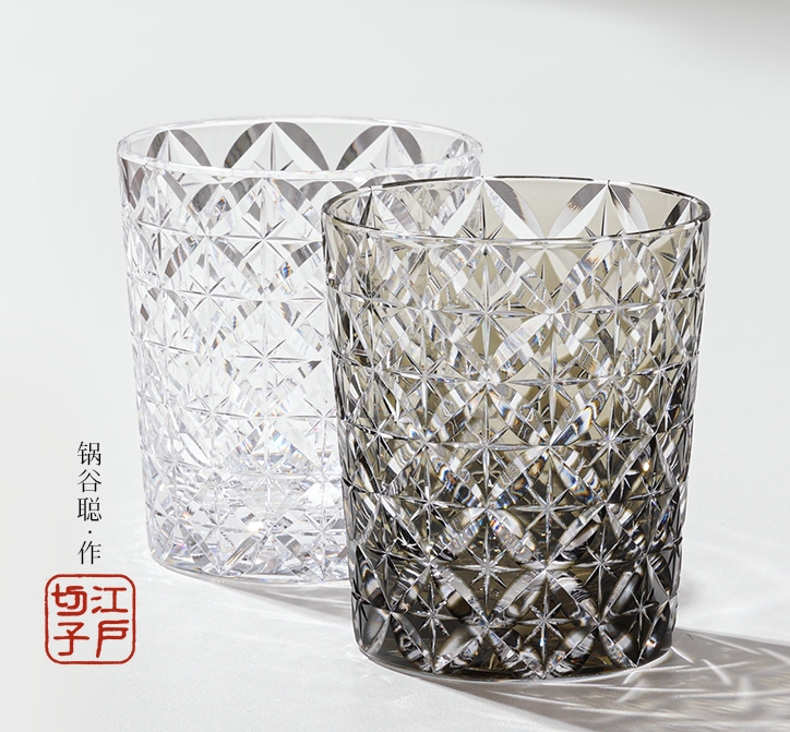 日本KAGAMI江户切子杯子