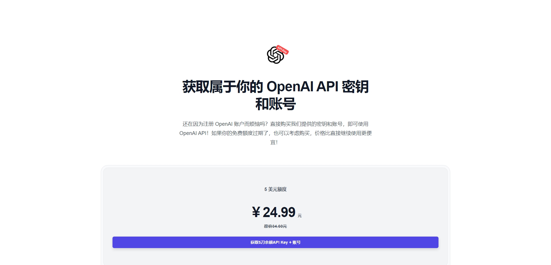 OpenAI API Key