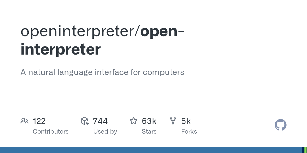 Open Interpreter - AI自动操控电脑