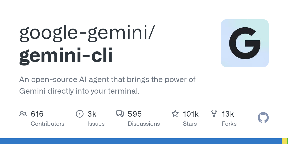 Gemini CLI - Google AI编程助手