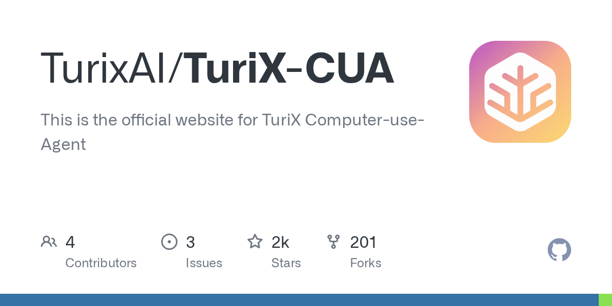 TuriX CUA - 开源计算机使用代理