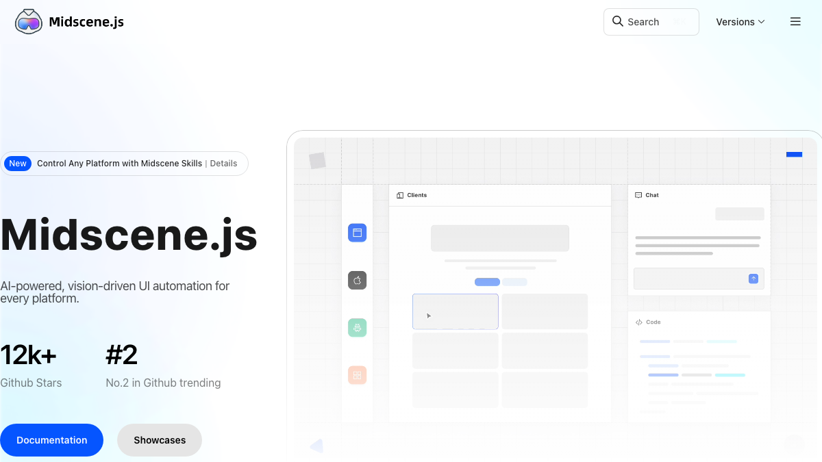 Midscene.js - 视觉驱动 UI 自动化
