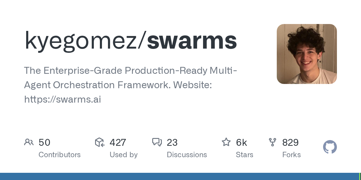 Swarms - 企业级多智能体编排框架