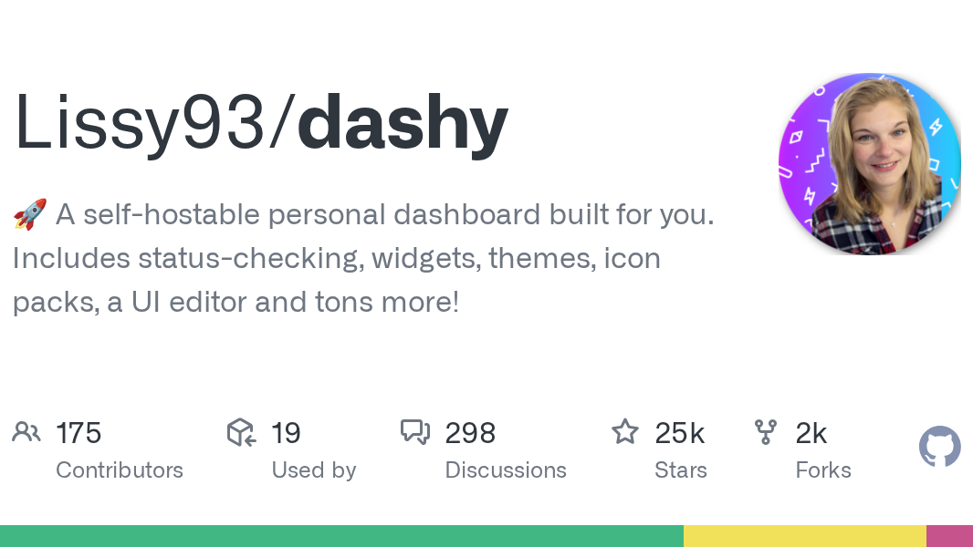 Dashy - 开源 Homelab 终极仪表盘，Docker 一键部署