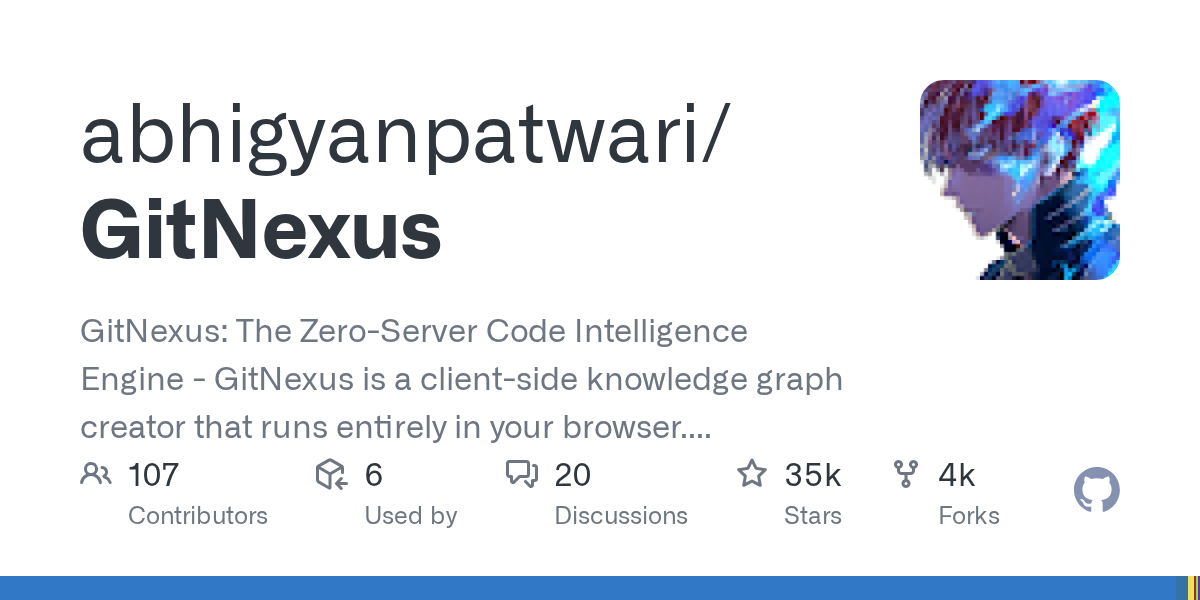 GitNexus — 为AI Agent构建代码知识图谱