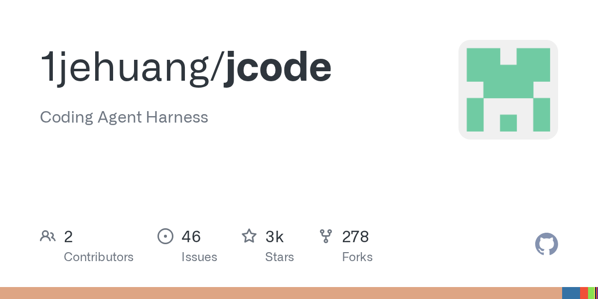 jcode - 下一代高性能 Coding Agent 终端