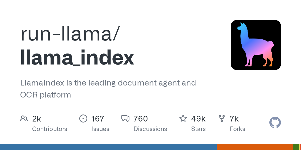 LlamaIndex - 开源 LLM 应用框架与 RAG 数据增强工具包