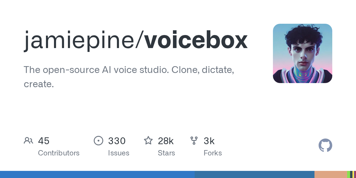 Voicebox - 开源 AI 语音工作室，本地替代 ElevenLabs
