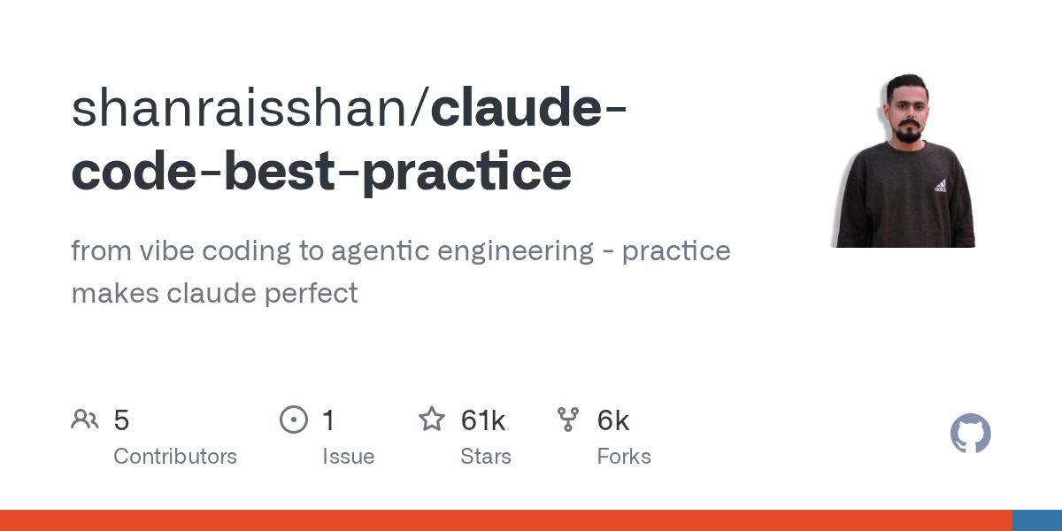Claude Code Best Practice - Claude Code 最佳实践合集 61k Stars
