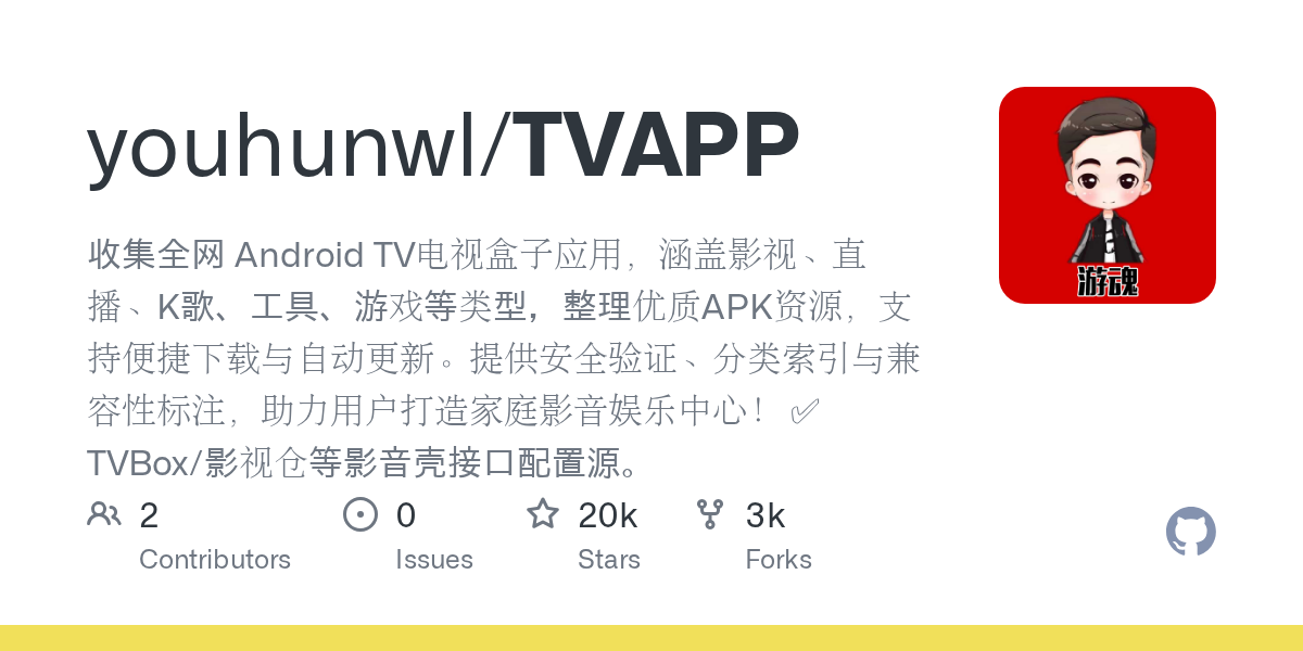 TVAPP - Android TV 盒子应用资源合集