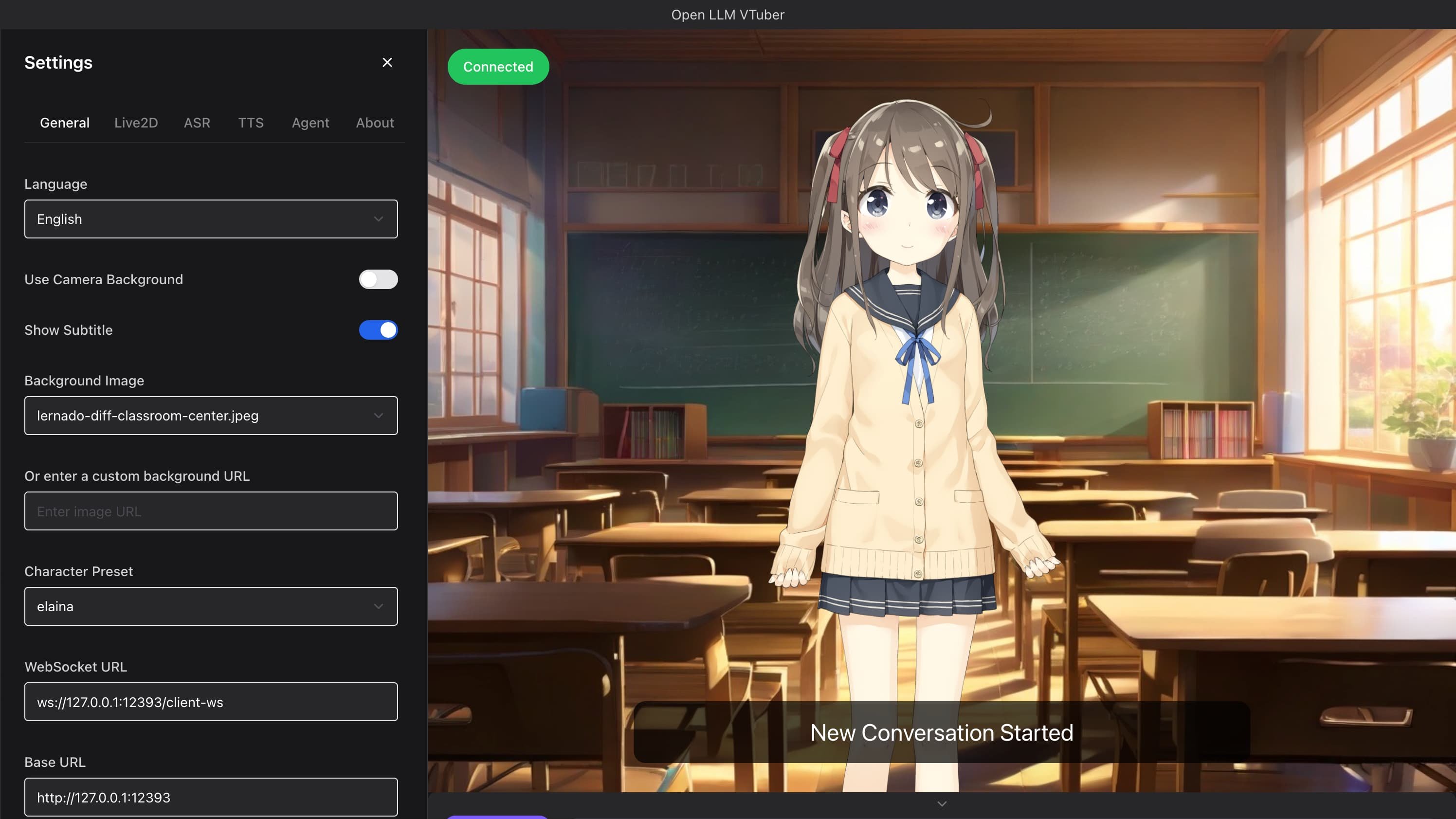 Open-LLM-VTuber - 开源语音交互 AI 虚拟伴侣，Live2D 形象+完全离线