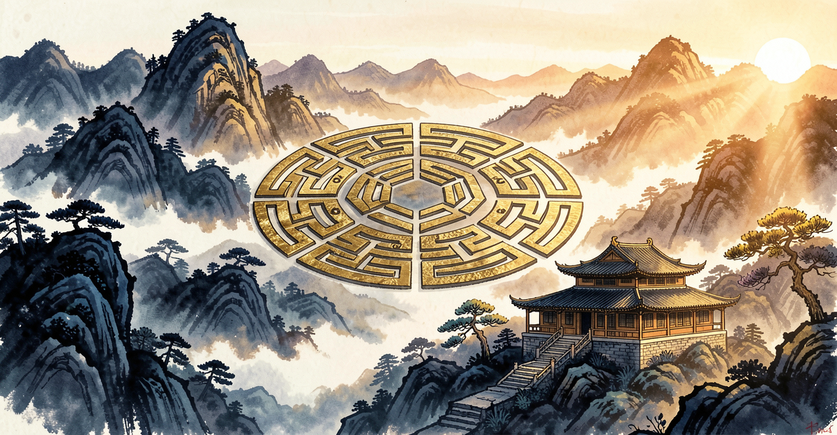 风水断事第一步:宫位排行断法(一四七、二五八、三六九)— 应在谁身上一断便知
